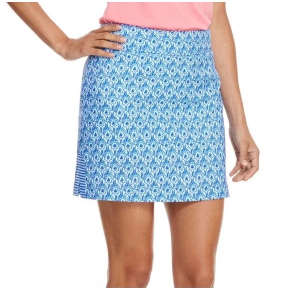 Vineyard Vines Women’s Golf Skort Blue Size 00 Athletic Preppy Tennis Cute
